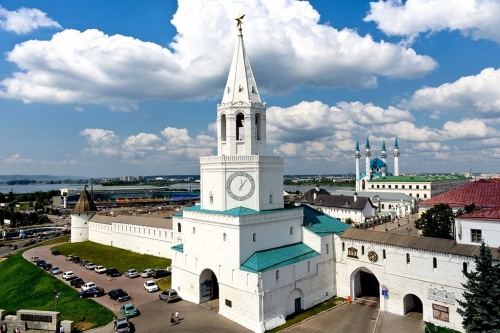 Спасская башня Казанского Кремля
