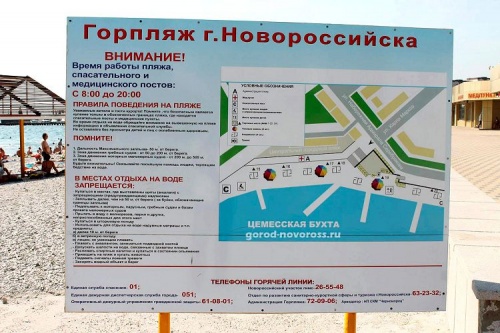 Пляжи Новороссийска
