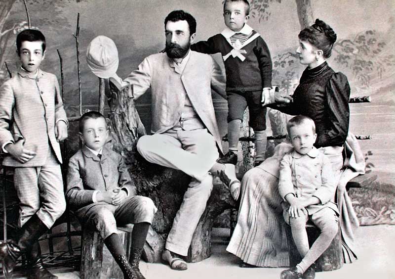 Семья А.Вакано в Самаре. 19 век