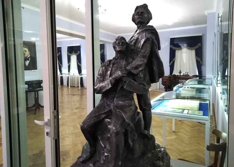 Судьбы М.Горького и Ф.Шаляпина стали в данном музее одним целым