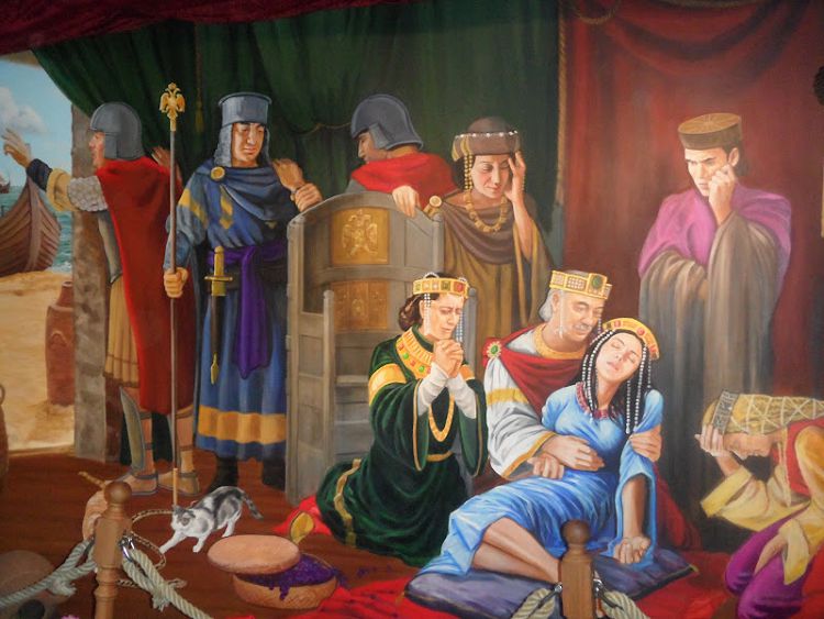 Легенда девичьей башни, гибель дочери правителя