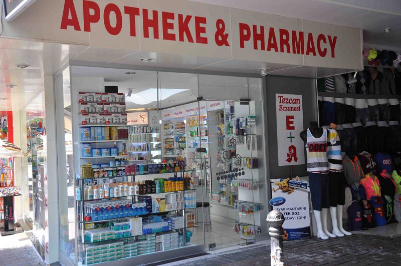 Работа аптек в Турции строго контролируется