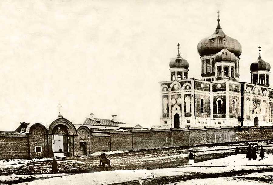 Сретенский храм самарского Иверского монастыря. Вторая пол.19 века