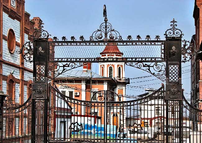 Проходная самарского пивоваренного завода