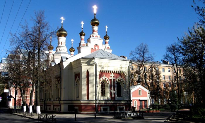 Эклектика Храма Всех Скорбящих. 90-е годы 19 века
