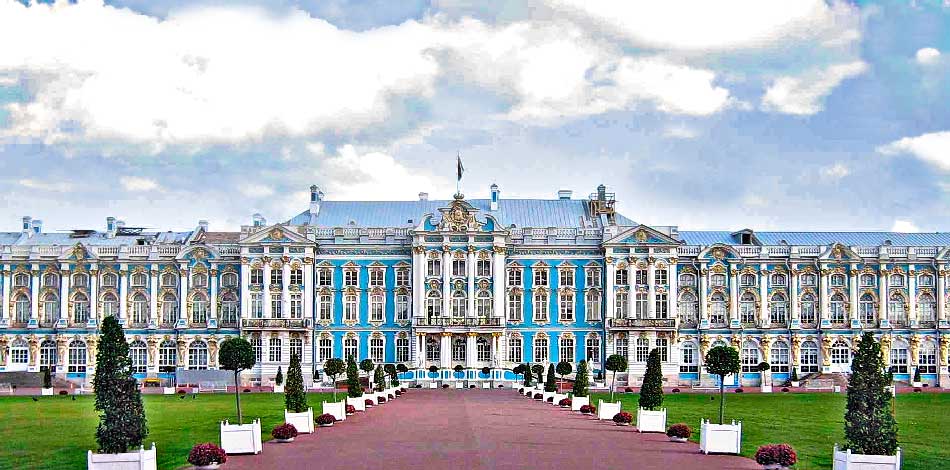 Екатерининский дворец в Царском Селе