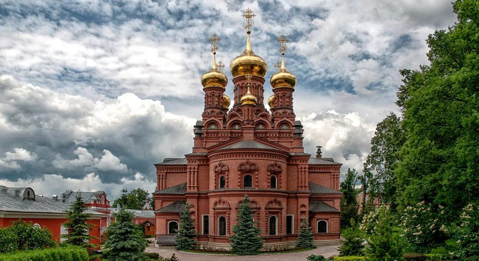 Черниговский храм Гефсиманского Черниговского скита Сергиева посада