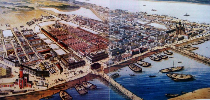 Ярмарочная территория в конце 19 столетия