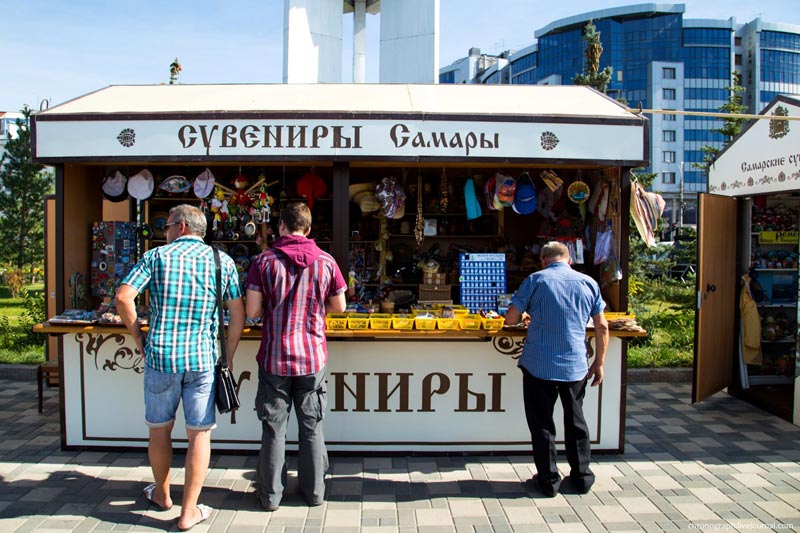Сувенирная лавка в Самаре