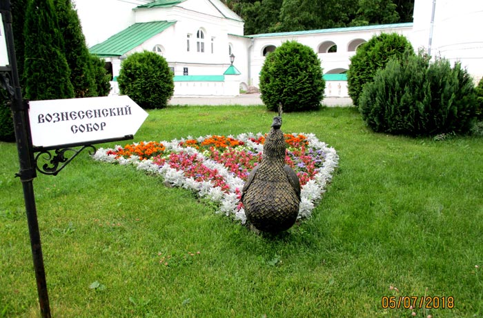 На территории Печерского монастыря в Нижнем Новгороде