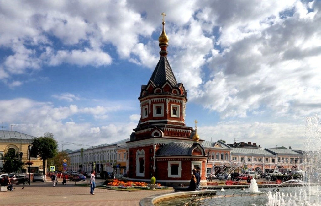 Часовня Александра Невского на Советской площади