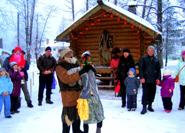 Зимнее посещение Родины Бабы-Яги