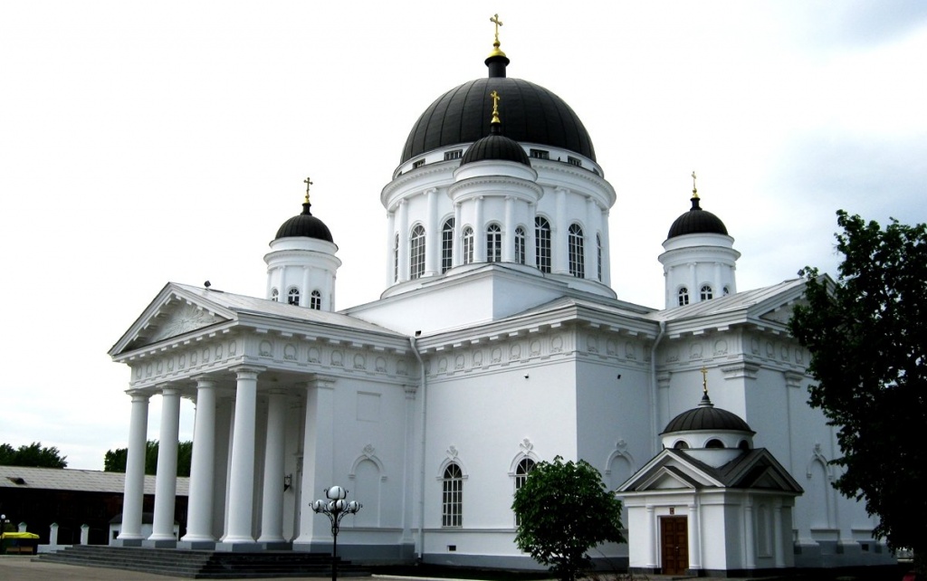 Спасский Староярмарочный собор на Нижегородской Стрелке