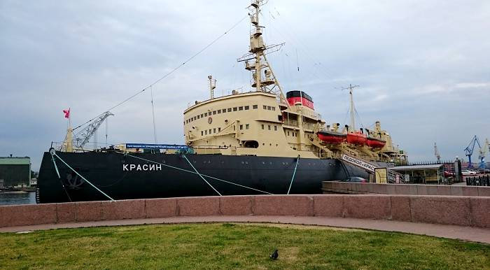 Сегодня легендарный Ледокол "Красин" стал музеем