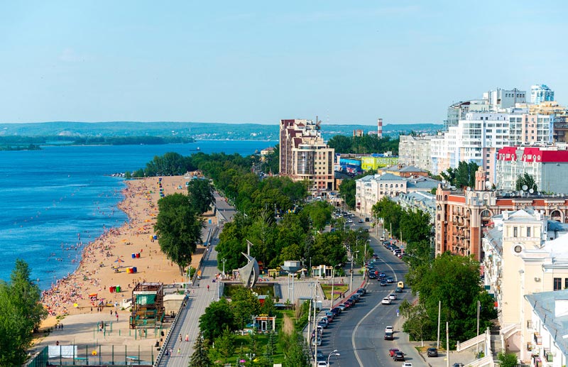 Набережная Самары
