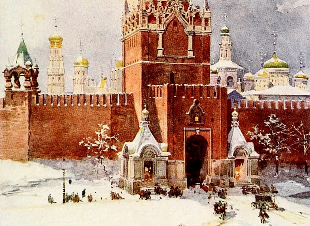Смоленская и Спасская часовни у Спасской башни существовали до революционных перемен