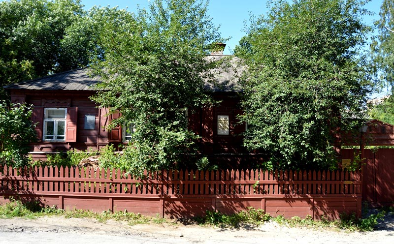 Домик Кашириных на Почтовом съезде в Нижнем Новгороде