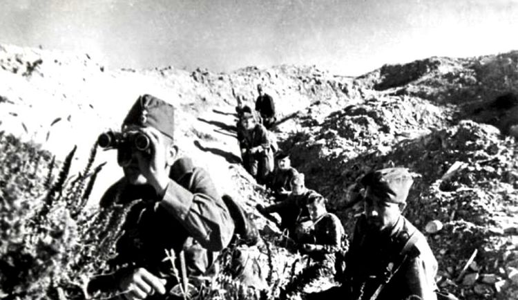 В 1943 году через Мысхако проходила линия обороны Малой земли