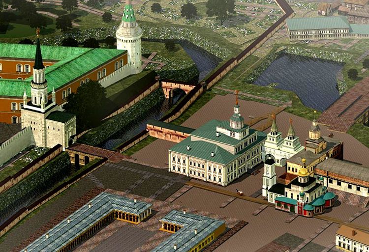 В 1700 году для Московской земской канцелярии была построена Ратуша. Реконструкция