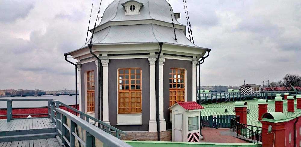 Флагшточная башня Нарышкиного бастиона Петропавловской крепости
