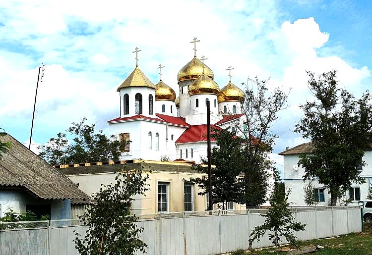 Георгиевский храм находился в центре поселения понтийских греков