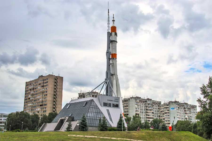 Памятник "Ракета-носитель "Союз" в Самаре