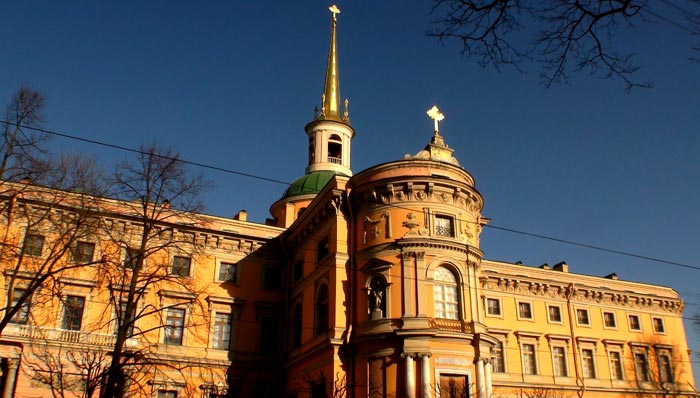 Западный фасад Михайловского замка