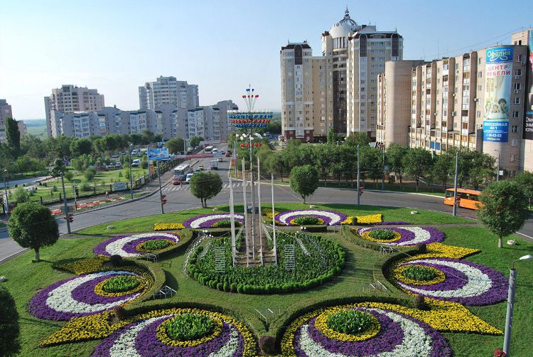 Вид на панораму Оренбурга Вид на панораму Оренбурга