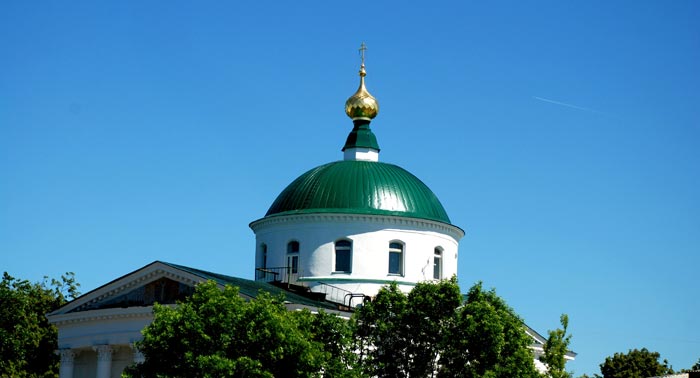 Купол Ильинско-Тихоновского храма