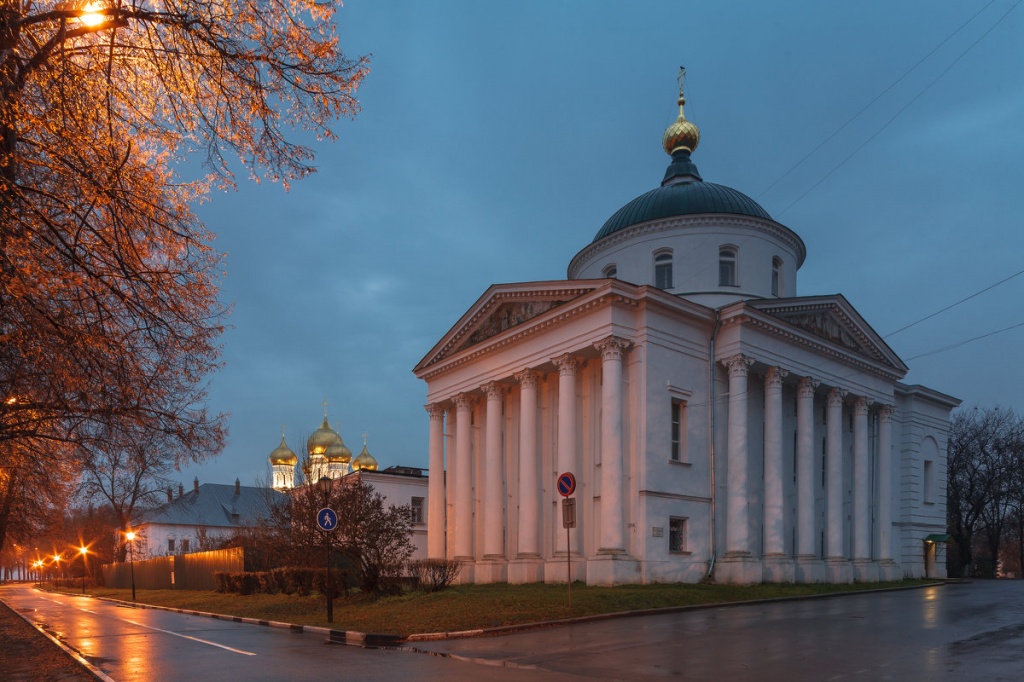 Ильинско-Тихоновский храм на территории Рубленого города
