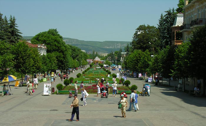 Курортный бульвар в Кисловодске, фото Курортный бульвар в Кисловодске, фото