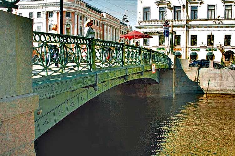 Зеленый мост Невского проспекта Зеленый мост Невского проспекта
