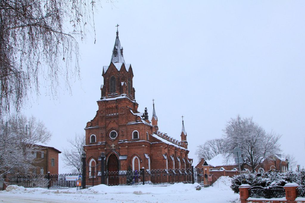 Церковь Святого Розария в декабре