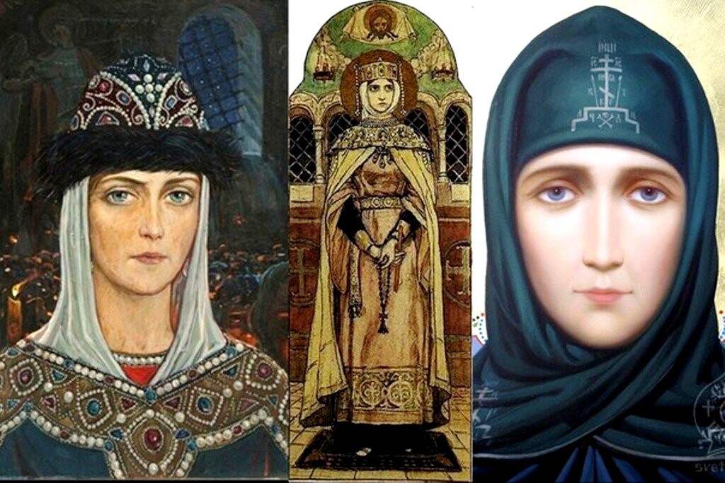 Основательницей Вознесенского монастыря  была Евдокия - супруга Д.Донского