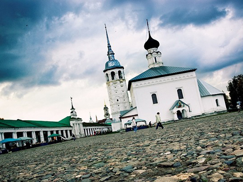 Торговые ряды в Суздале, фото Торговые ряды в Суздале, фото
