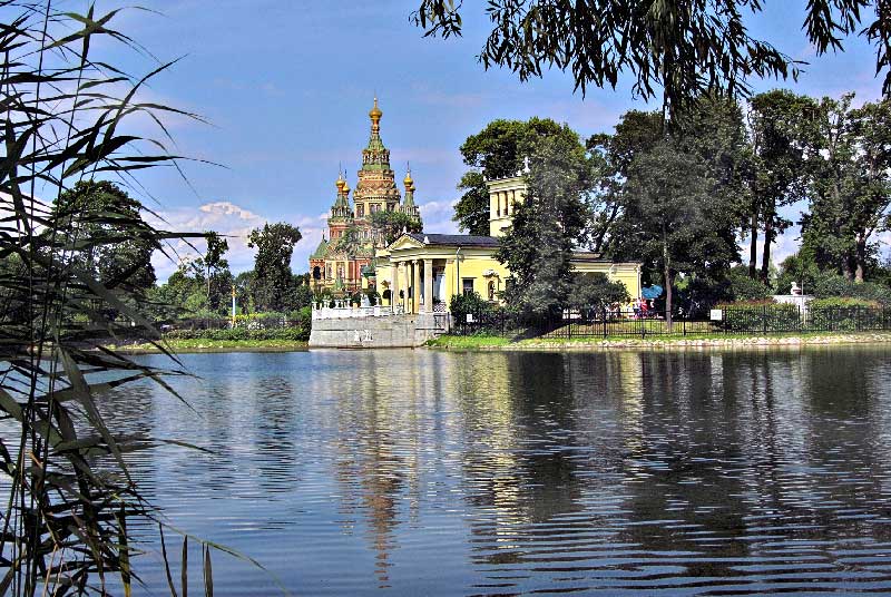 Ольгин пруд в Петергофе