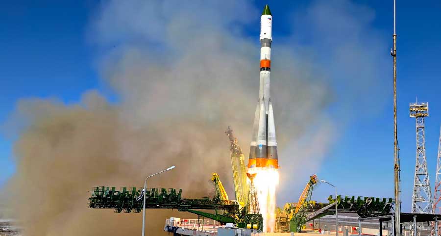 Ракета-носитель в действии