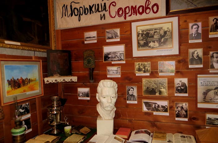 Одна из экспозиций Музея Красное Сормово