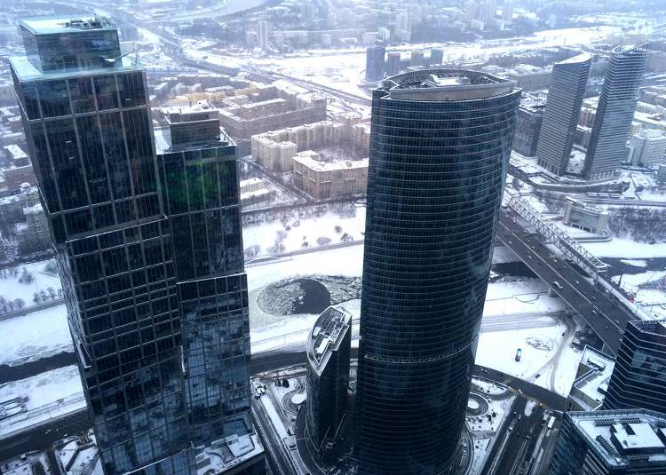 Вид со смотровой площадки "Федерации" впечатляет