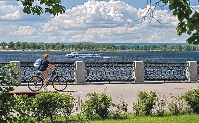 Отдых на самарской Набережной