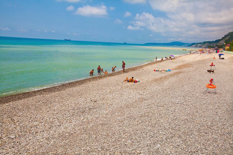 Пляжный отдых в поселке Шепси Пляжный отдых в поселке Шепси