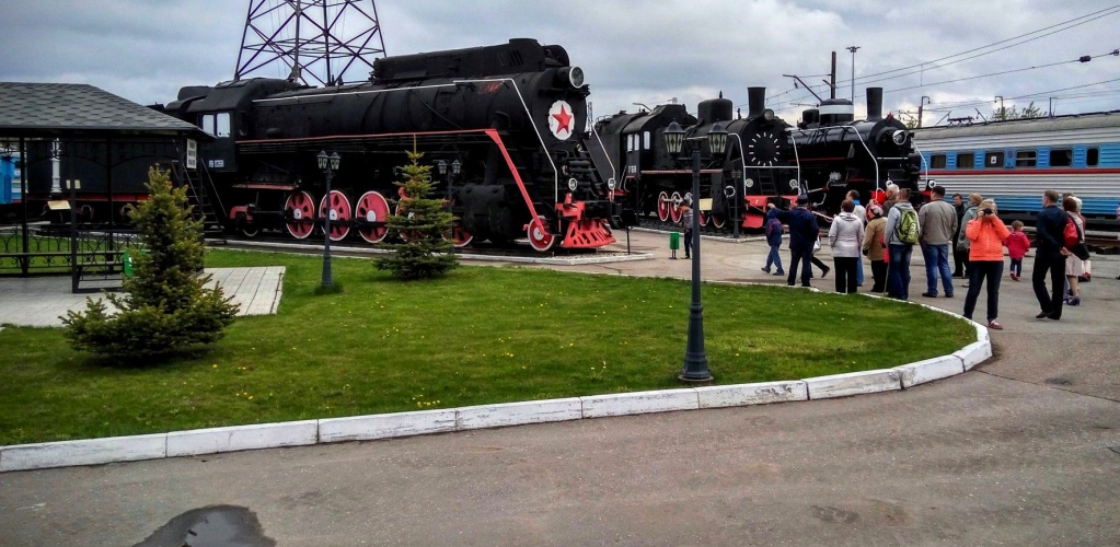 В Музее железнодорожного транспорта можно заходить внутрь экспонатов