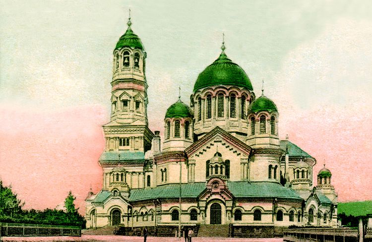 Самарский Храм Христа Спасителя - кафедральный храм епархии с середины 19 века