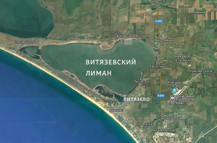 Витязевский лиман не единственный на Таманском полуострове