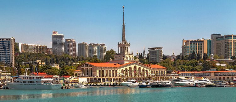 Город Сочи превратился в курортную столицу России не так давно