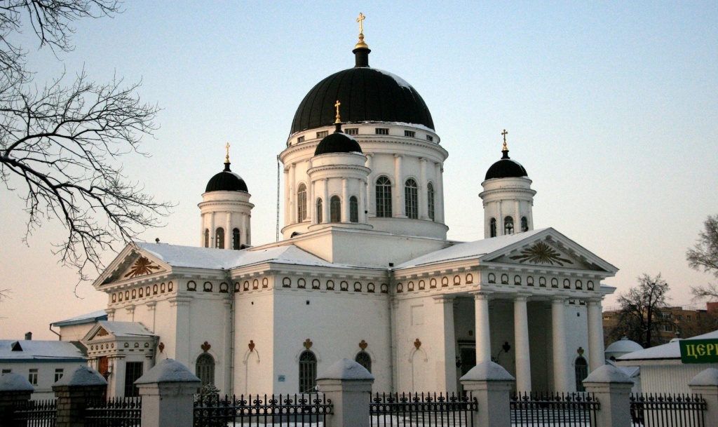 Спасский Староярмарочный собор Нижегородской Стрелки