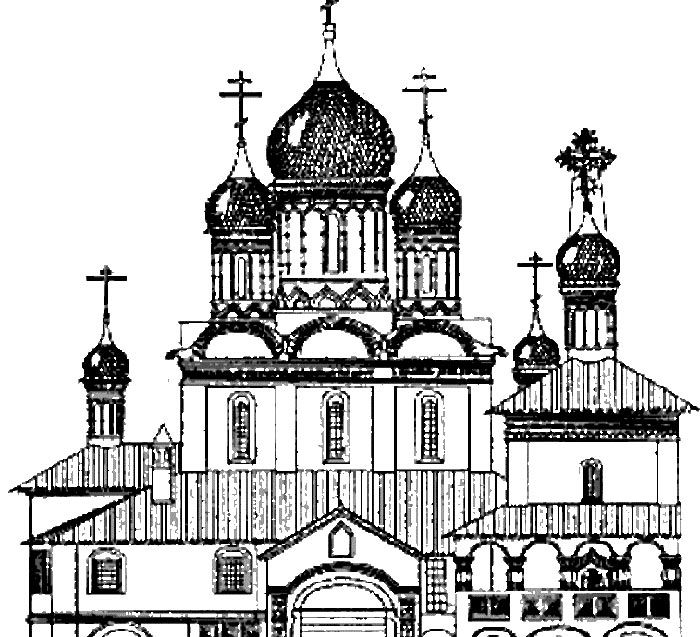 Реконструкция первоначального вида Храма Рождества Христова