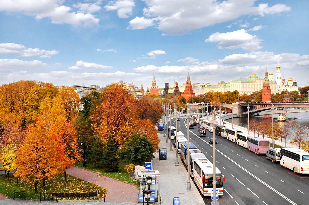 Золотая осень - очень удачное время для посещения Москвы