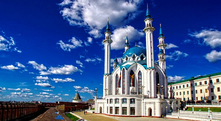 Как выглядела мечеть Кул-Шариф в 16 веке неизвестно, а сегодня она выглядит так!