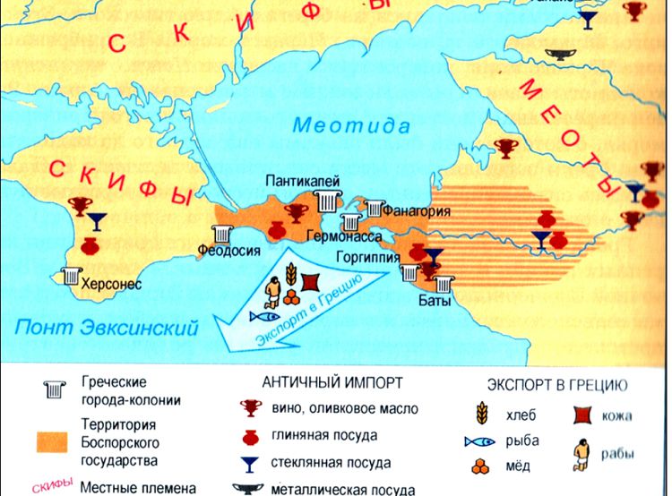 Бата являлся одной из самых восточных греческих колоний